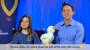 VIDEO | Josh and Chloe - My Special Aflac Duck™ and CMN Hospitals