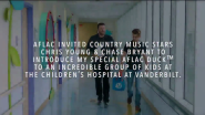 VIDEO | Country Music Stars Chris Young and Chase Bryant Introduce My Special Aflac Duck™ to Kids Battling Cancer
