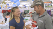 VIDEO | In the ‘Nick’ of Time, Walmart Driver Helps Hurricane Baby