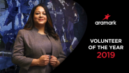 Aramark Names Diversity Champion Natily Santos, 2019 Service Star Volunteer of the Year for Extraordinary Volunteer Service 