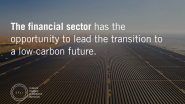 Major Private Sector Institutions Present Solutions for Mobilizing Climate Finance