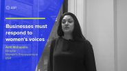 The New Climate for Business: Businesses Must Respond to Women’s Voices