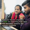 Watch: Schneider Electric Employees in India Support Their Country's COVID Relief Effort