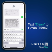 Passengers Can Now Text Cleaning and Safety Questions Directly to United Airlines
