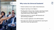 Contribute to the Evolution of the GRI Standards