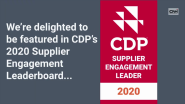 CNH Industrial Is Recognized by the CDP As a Supplier Engagement Leader