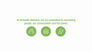 Herbalife Nutrition's Global Responsibility Journey: Committing to 50 Million Positive Impacts Campaign: Corporate Social Responsibility