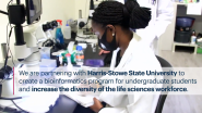 Building Bioinformatics Program for Students at Historically Black University